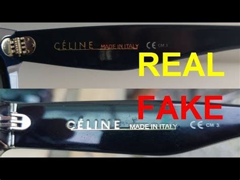 real celine sunglasses vs fake|10 WAYS TO TELL IF YOUR CÉLINE IS FAKE (REAL VS. FAKE COMPARISON).